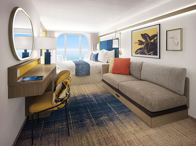 Ocean View Balcony (3 guests)